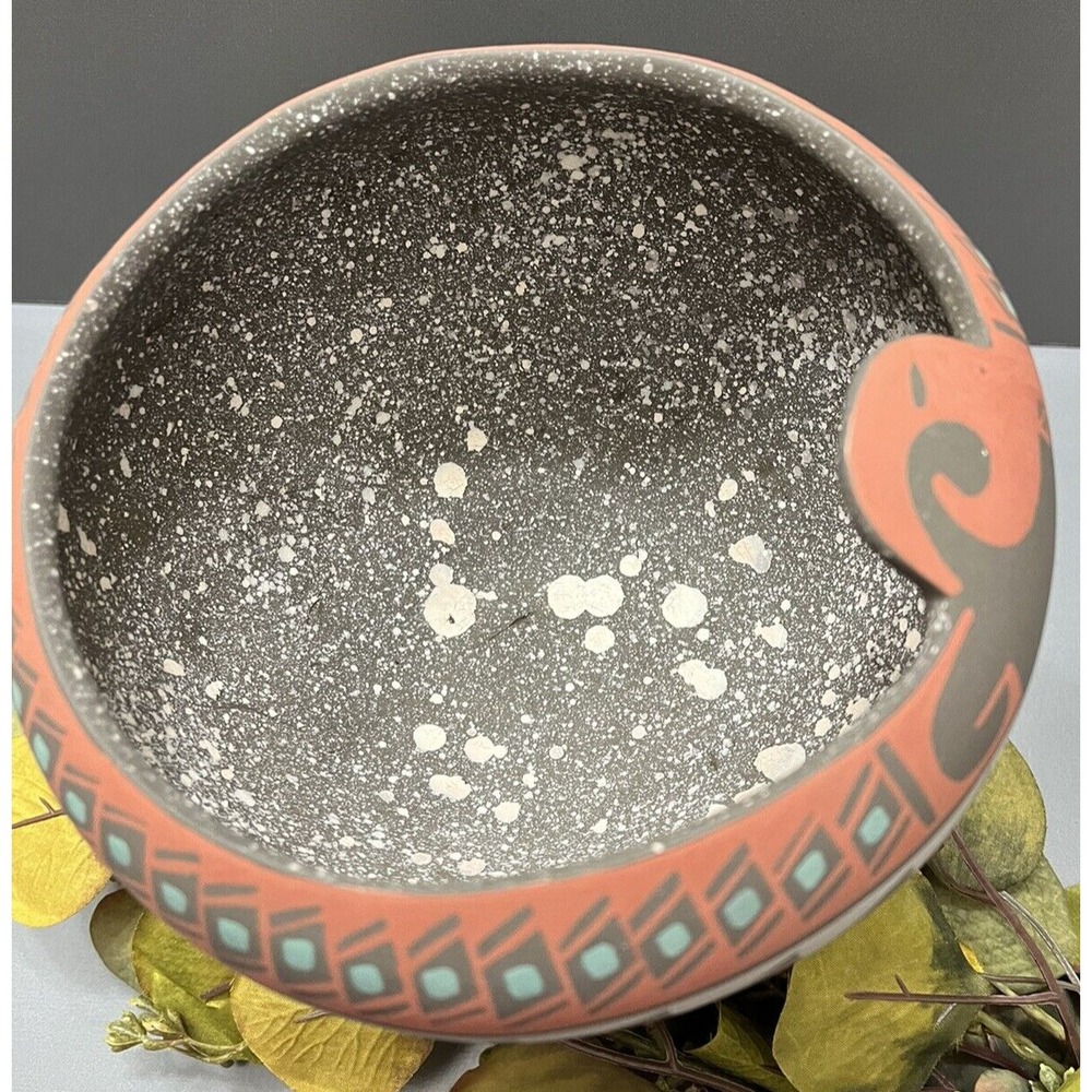 Mata Ortiz Pottery Lucero Ozuna Silveira Bowl Paquime Traditional Style Mexican - Picture 5 of 8